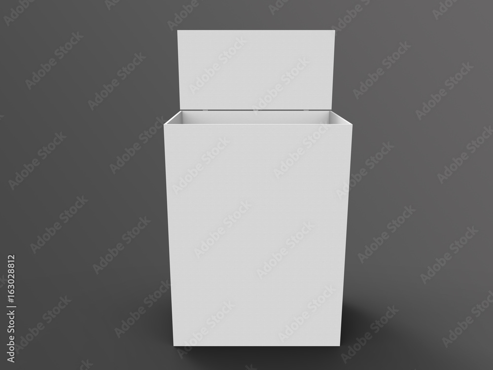 Store Palette with Crowner 3D Rendering Store Palette with Crowner 3D Rendering