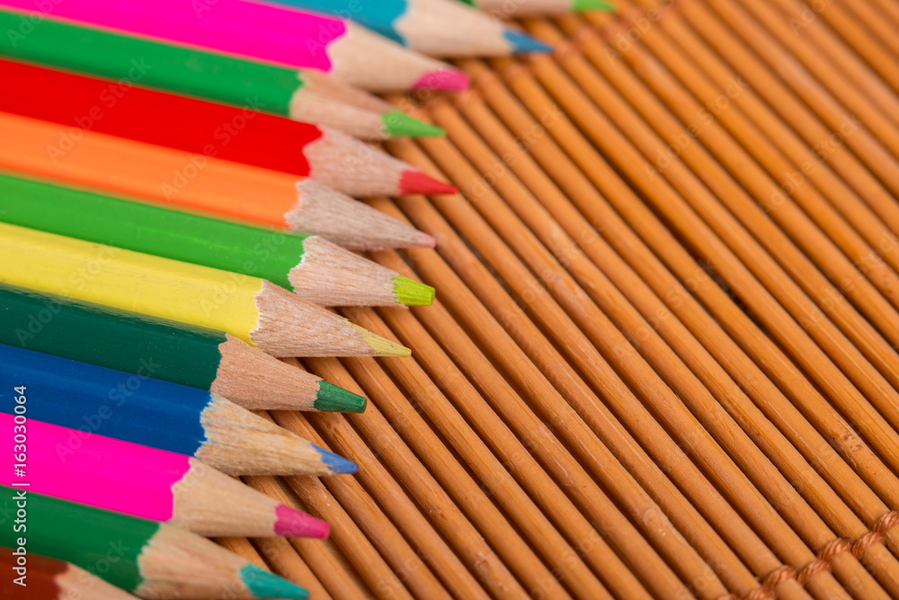 Fototapeta premium colorful pencils