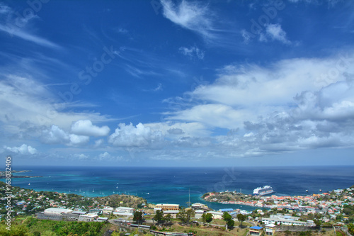 Scenic landscape of Grenada