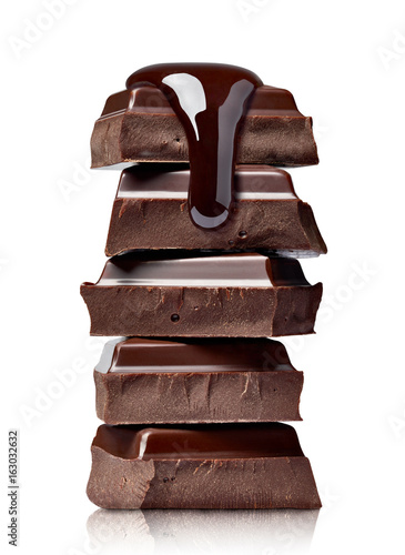 фотографія chocolate sweet food dessert stack syrup