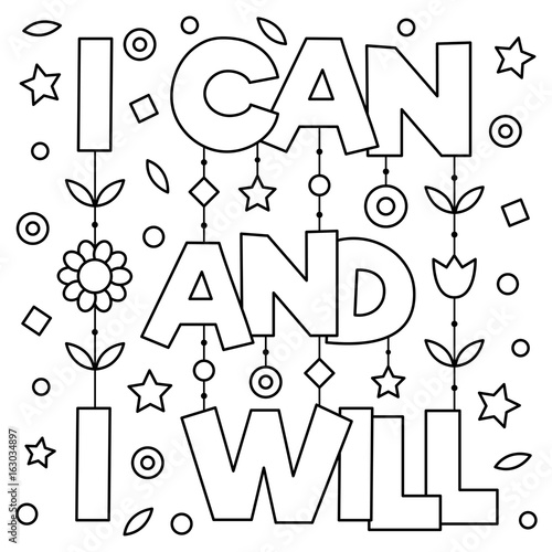 Coloring page. Vector illustration.