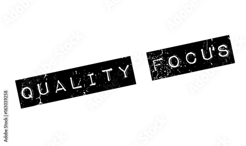 Quality Focus rubber stamp. Grunge design with dust scratches. Effects can be easily removed for a clean, crisp look. Color is easily changed.