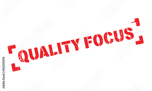 Quality Focus rubber stamp. Grunge design with dust scratches. Effects can be easily removed for a clean, crisp look. Color is easily changed.