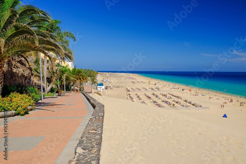 Coast on Fuerteventura  Spain.