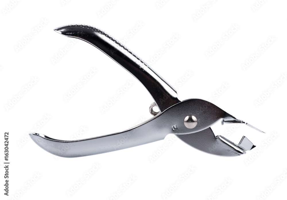 staple remover isolated on white background staple remover isolated on white background