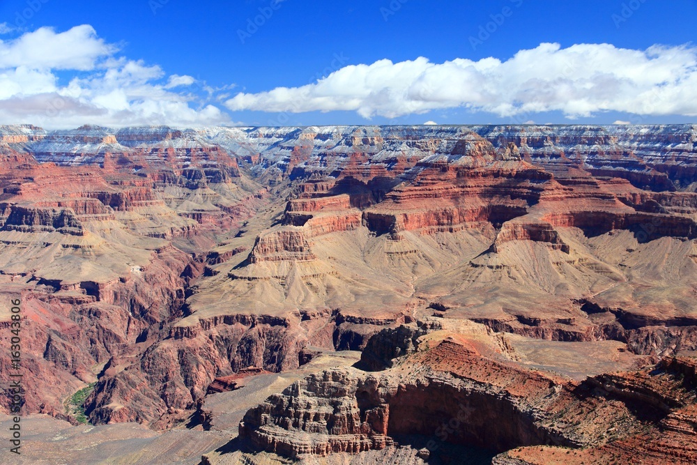 Grand Canyon snow, United States