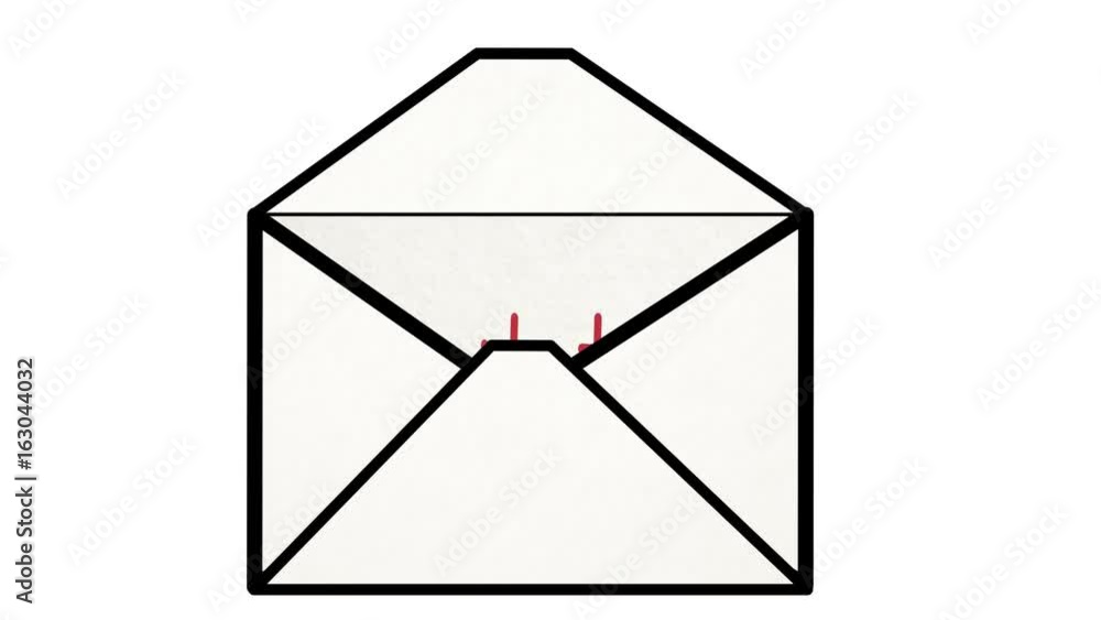 invite Letter coming out of envelope with invitation on it invite Letter coming out of envelope with invitation on it