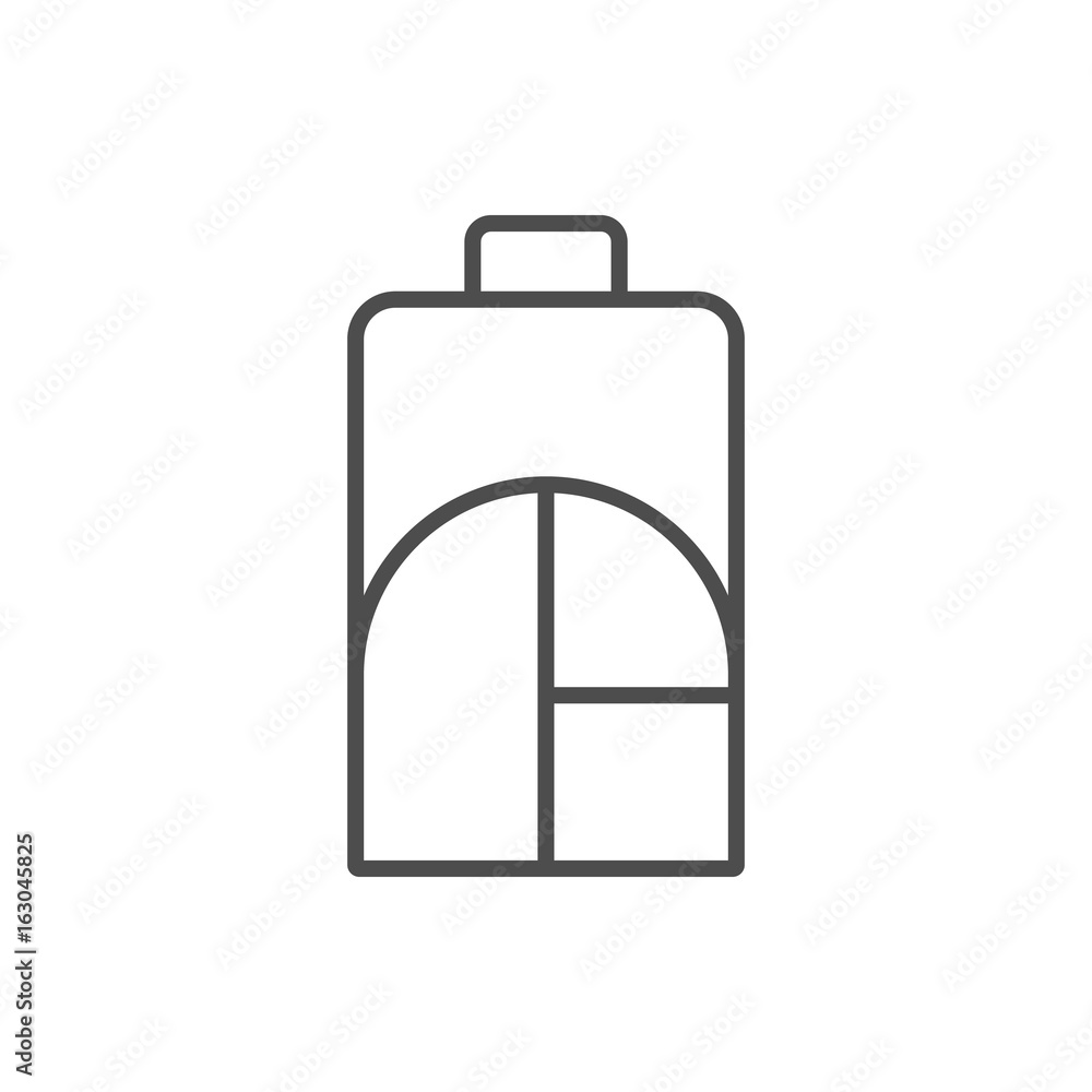 Template minimalistic symbol Template minimalistic symbol
