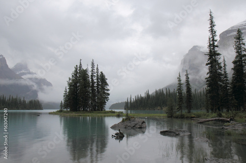 Spirit Island, Maligne Lake, Jasper, Canada