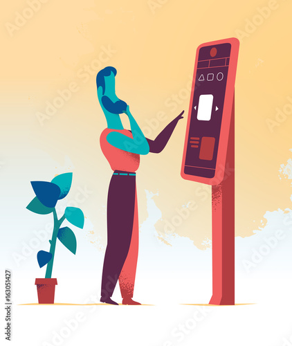 Touch screen e interfaccia utente