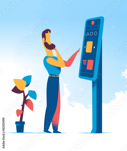 Touch screen e interfaccia utente