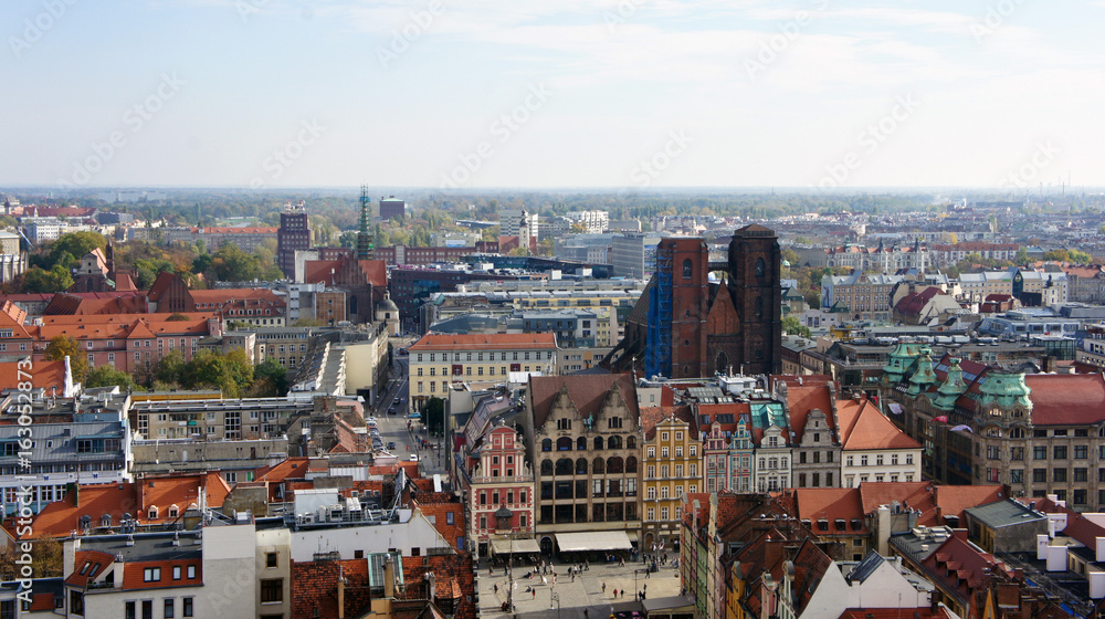 View of Wroclaw (Poland)