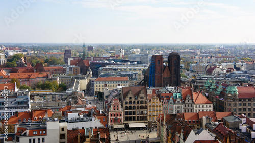 View of Wroclaw (Poland)