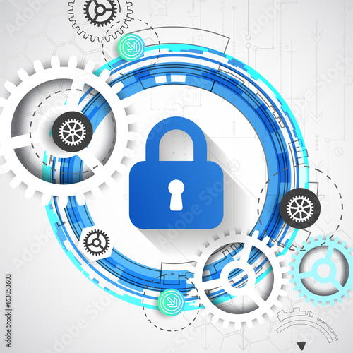 Protection concept. Protect mechanism, system privacy.