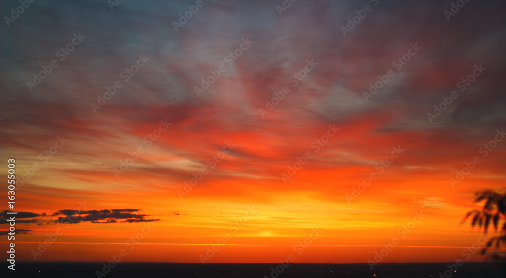 Burning skies Burning skies