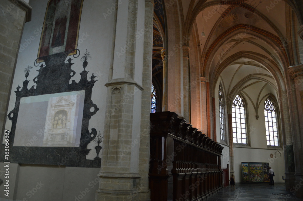 Fototapeta premium Grote Kerk in Breda, Netherlands