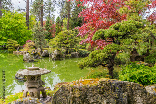 Photography Colorful park in Japanese style