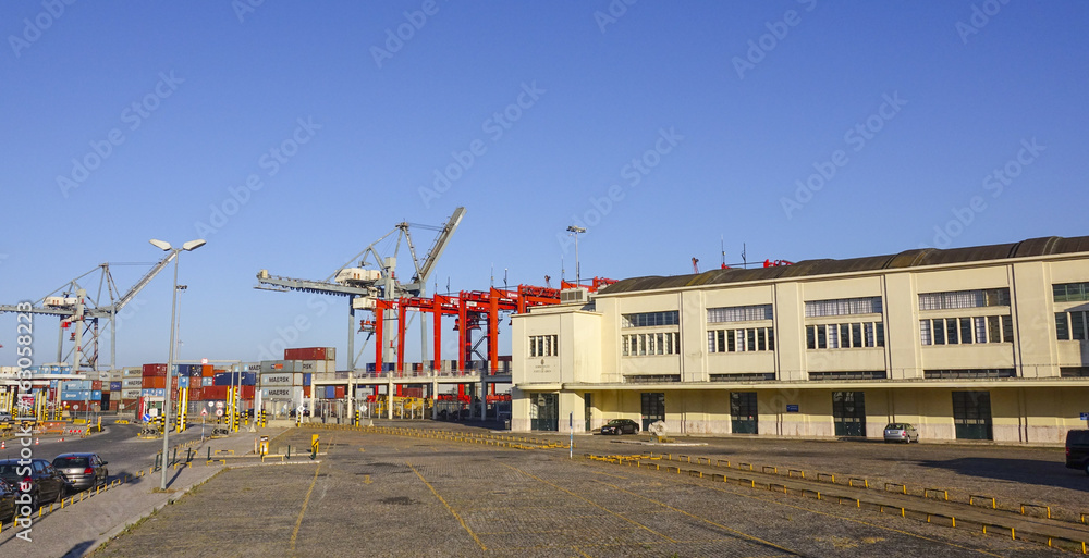Port of Lisbon Administration office - LISBON - PORTUGAL - JUNE 17, 2017 Port of Lisbon Administration office - LISBON - PORTUGAL - JUNE 17, 2017