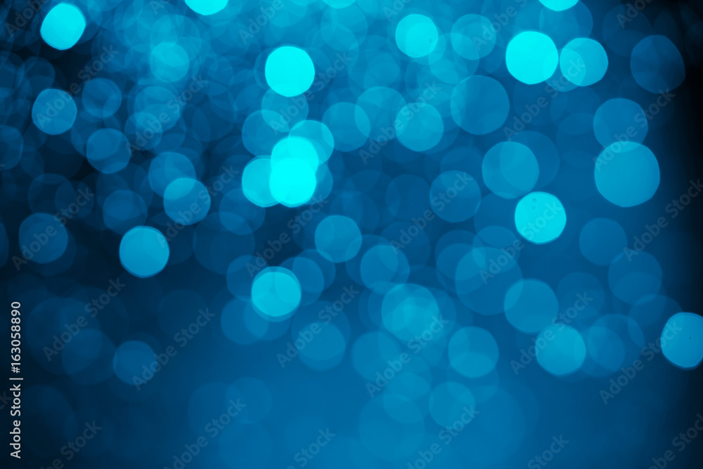 Blue bokeh background Blue bokeh background