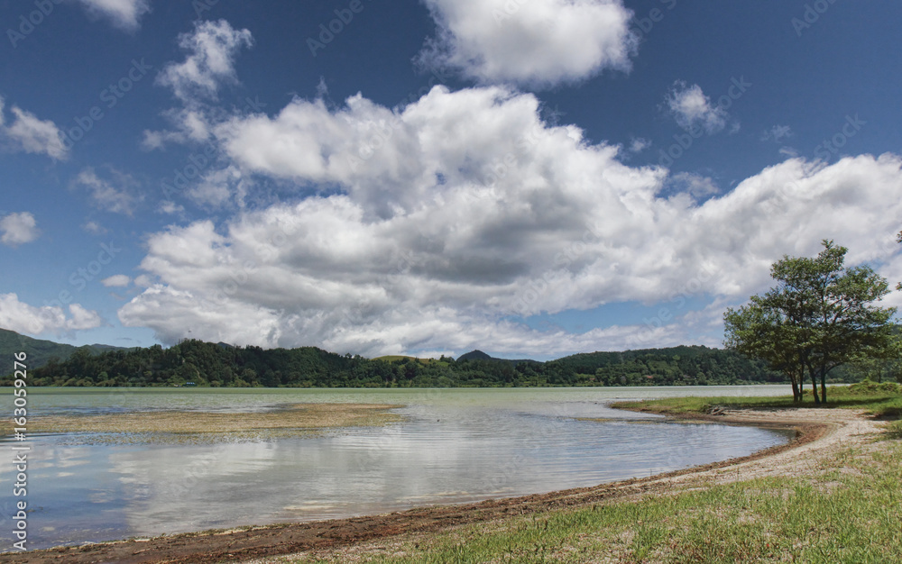 Lake Furnas, Sao Miguel, Azores, Portugal