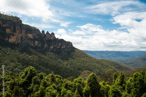 Three sisters in Blue Mountain Australia