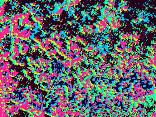 Grunge vector background trendy colorful yellow pink
