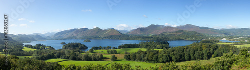 Derwent Water from Castlehead viewpoint