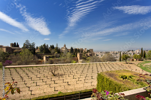 Alhambra of Granada, Andalusia, Spain