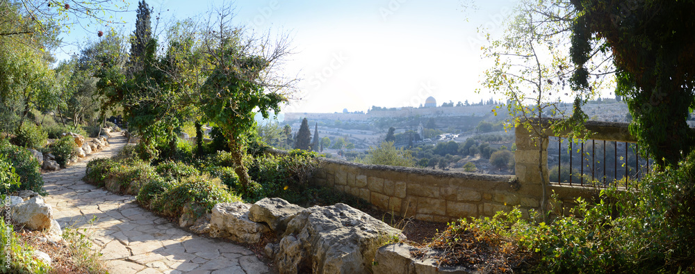 View of Jerusalem from Mount of Olives