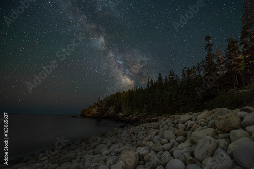 Milky Way over Acadia
