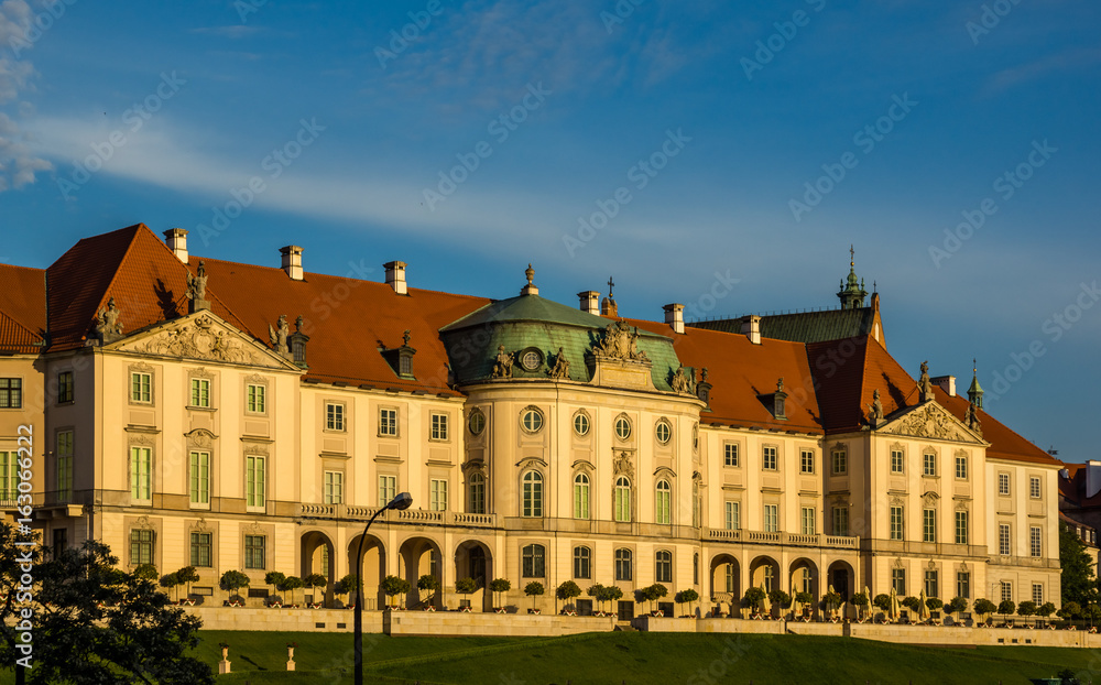 Royal Castle in the old town of Warsaw, Poland