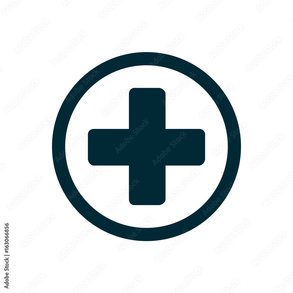 First aid medical cross icon vector illustration eps First aid medical cross icon vector illustration eps