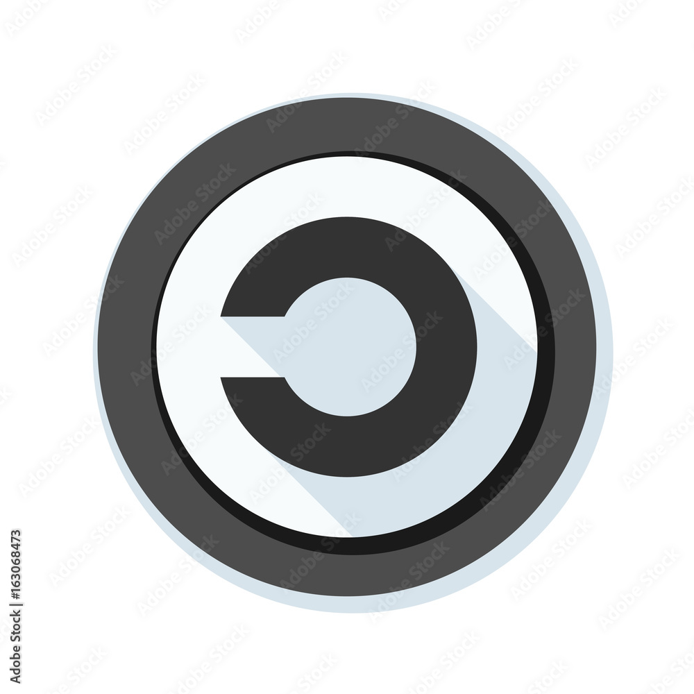 Copyleft Sign Illustration Copyleft Sign Illustration