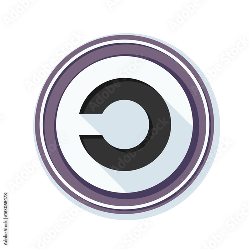 Copyleft Sign Illustration