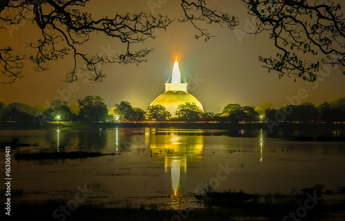 HDR Photography  Of The Ruins Of Anuradhapura, Sri Lanka. Anuradhapura Is The First Most Ancient Of Sri Lankas Kingdoms