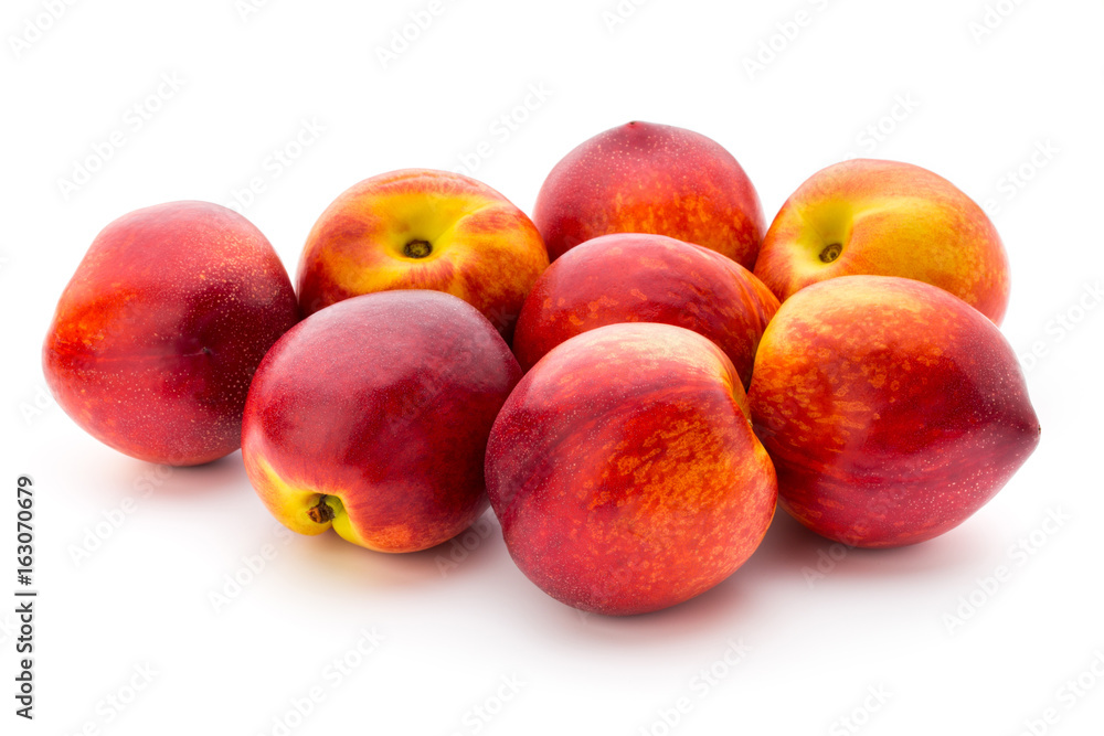 Peach. Fruit with isolated on white background. Peach. Fruit with isolated on white background.
