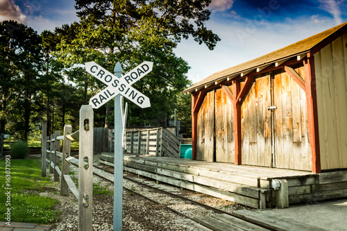 Smithville New Jersey Railroad Crossing photo