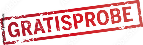 roter stempel gratisprobe
