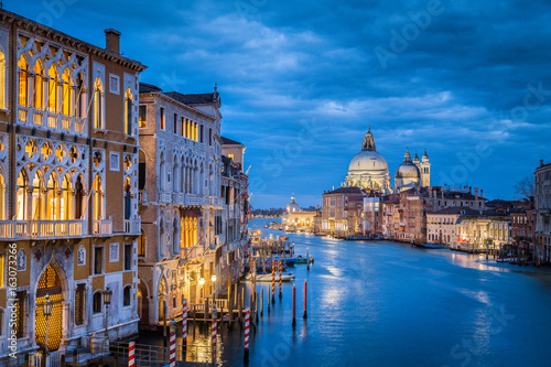 Canal Grande in mystic twilight, Venice, Italy © JFL Photography