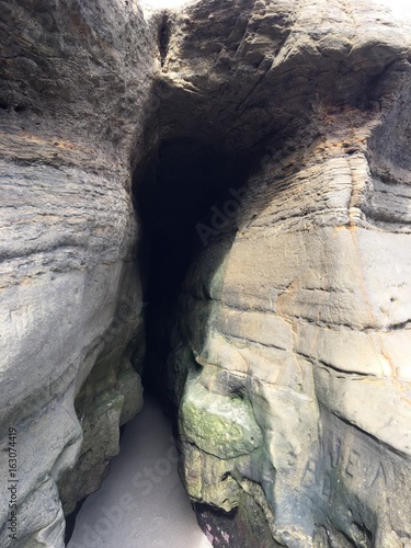 natural cave beach