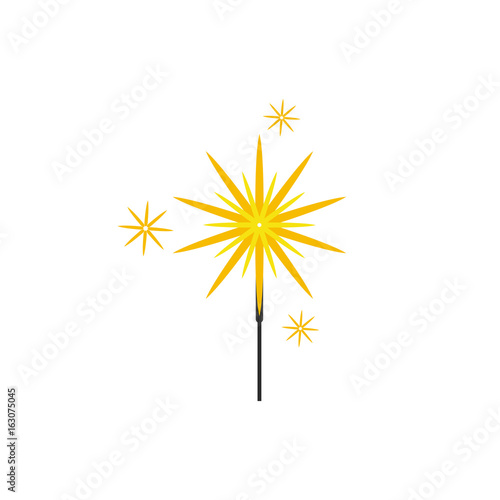 Bengal fire vector icon