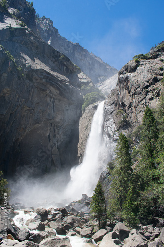 Yosemite fall in June