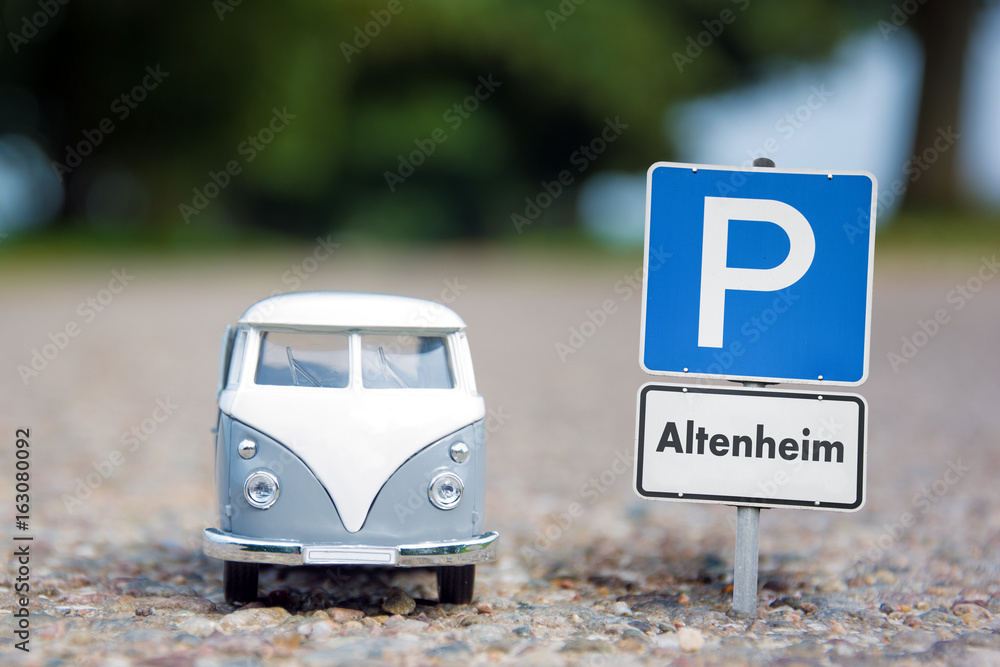 Schild 148 - Altenheim
