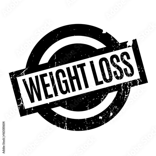 Weight Loss rubber stamp. Grunge design with dust scratches. Effects can be easily removed for a clean, crisp look. Color is easily changed.