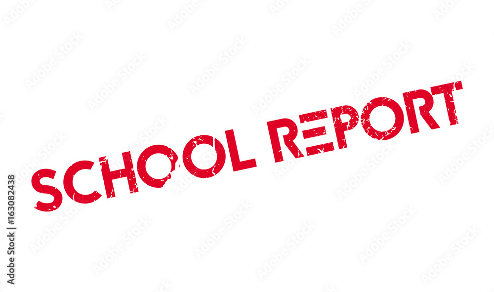 School Report rubber stamp. Grunge design with dust scratches. Effects can be easily removed for a clean, crisp look. Color is easily changed. School Report rubber stamp. Grunge design with dust scratches. Effects can be easily removed for a clean, crisp look. Color is easily changed.