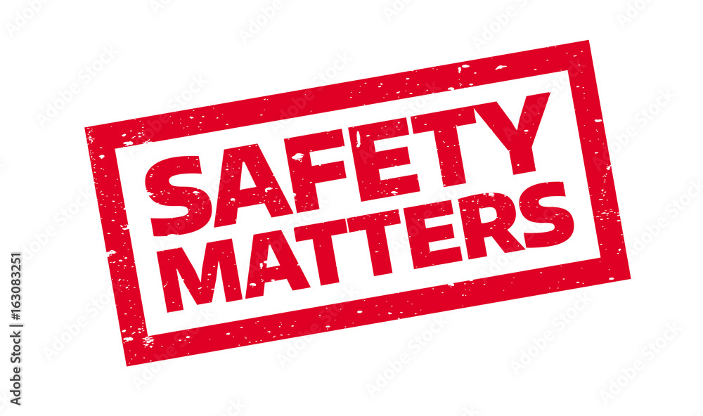 Safety Matters rubber stamp. Grunge design with dust scratches. Effects can be easily removed for a clean, crisp look. Color is easily changed. Safety Matters rubber stamp. Grunge design with dust scratches. Effects can be easily removed for a clean, crisp look. Color is easily changed.