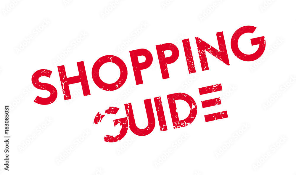 Shopping Guide rubber stamp. Grunge design with dust scratches. Effects can be easily removed for a clean, crisp look. Color is easily changed. Shopping Guide rubber stamp. Grunge design with dust scratches. Effects can be easily removed for a clean, crisp look. Color is easily changed.