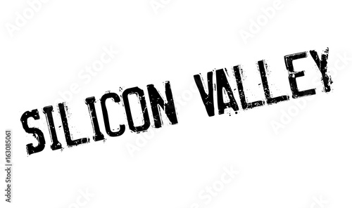 Silicon Valley rubber stamp. Grunge design with dust scratches. Effects can be easily removed for a clean, crisp look. Color is easily changed.