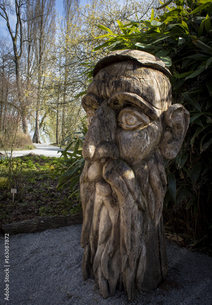 Obraz premium Holzkopf