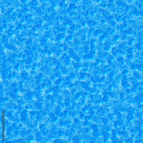 Blue Pool  Water Waves Background  CGI